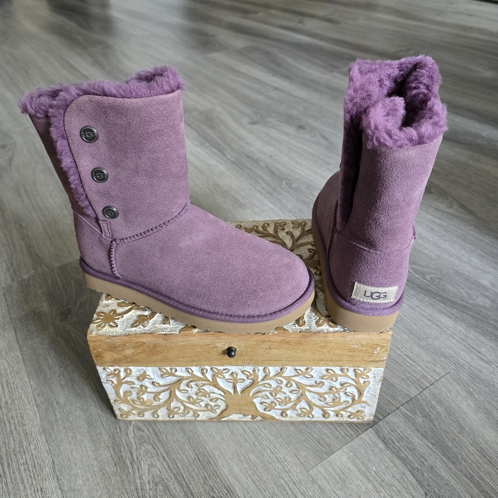 UGG Bailey Snaps Suede Boot